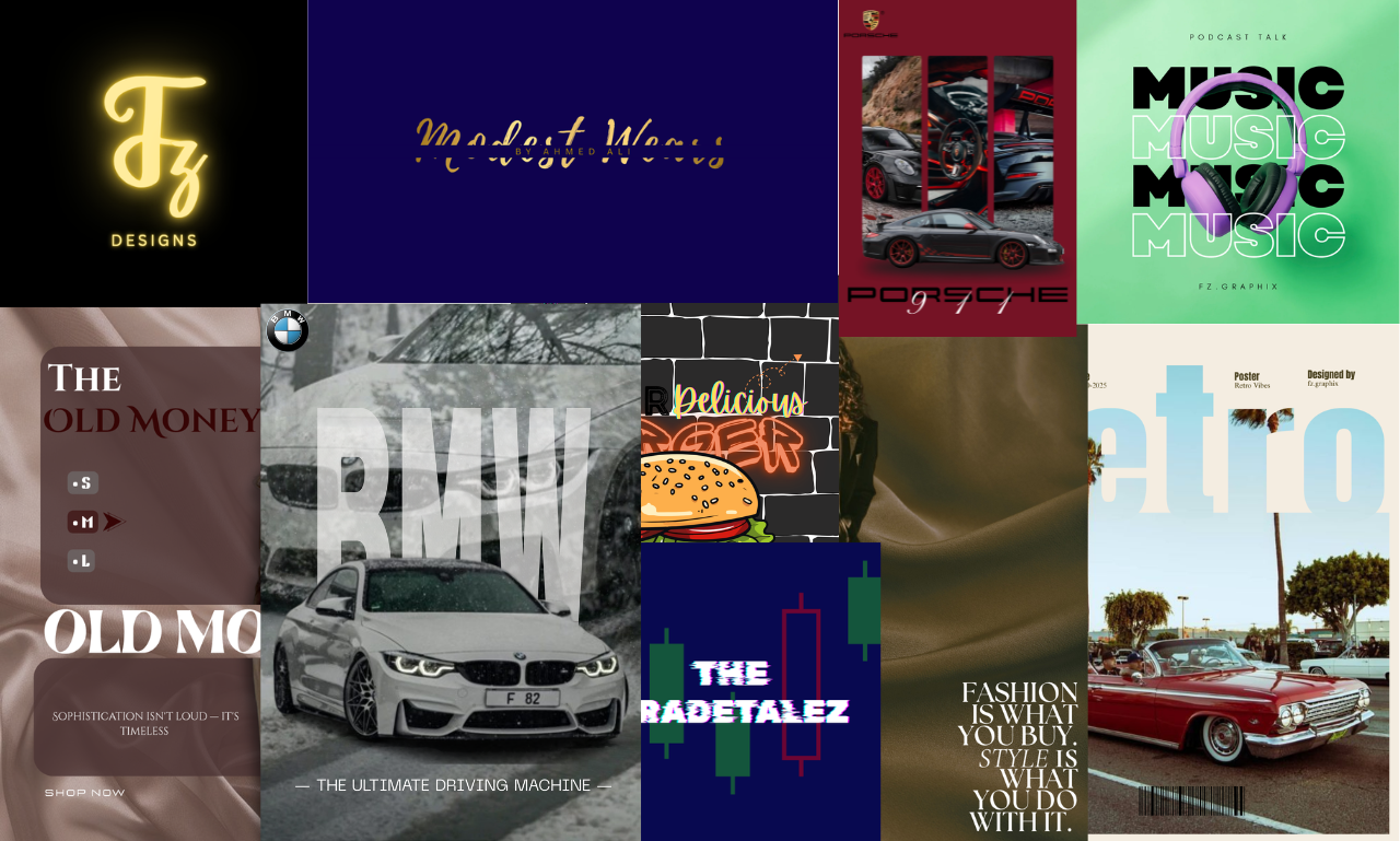 I will design modern social media posters for your brand